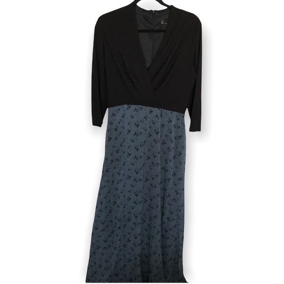 Chetta B 3/4 sleeve maxi floral print dress - Picture 7 of 7